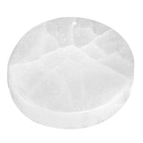 Round Selenite Crystal Charging Plate 