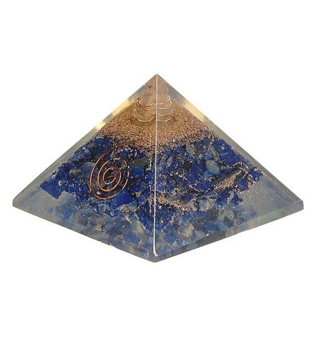 Orgone Pyramid Generator: Lapis Lazuli 