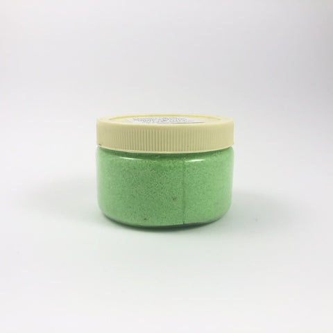 green rangoli powder